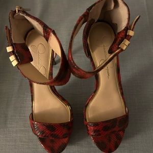 Woman high heels shoes